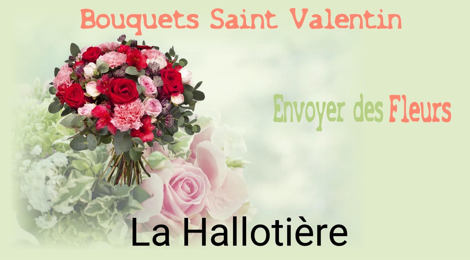 Roses de Saint-Valentin livrées à La Hallotière